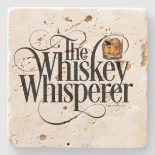 Whiskey Whisperer Stone Coaster