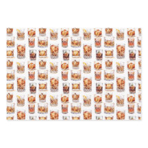 Whiskey Wrapping Paper - Cocktail Gift Wrap