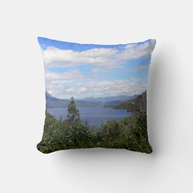 Whiskeytown Lake... Throw Pillow (Front)