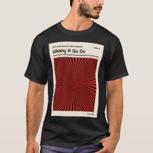 Whisky A Go Go Retro Art  T-Shirt