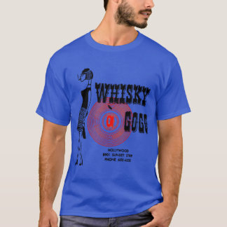 Whisky A Go Go Vintage Poster Restoration Digital T-Shirt