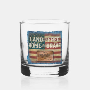 Whisky Terre de libres - Verre à Rocks