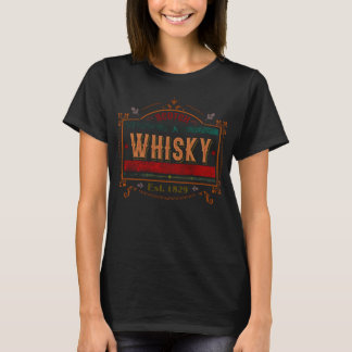 Whisky vintage retro label T-Shirt