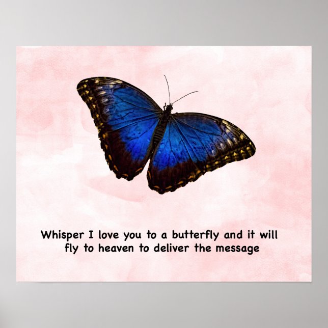 Whisper Butterfly Poster (Front)