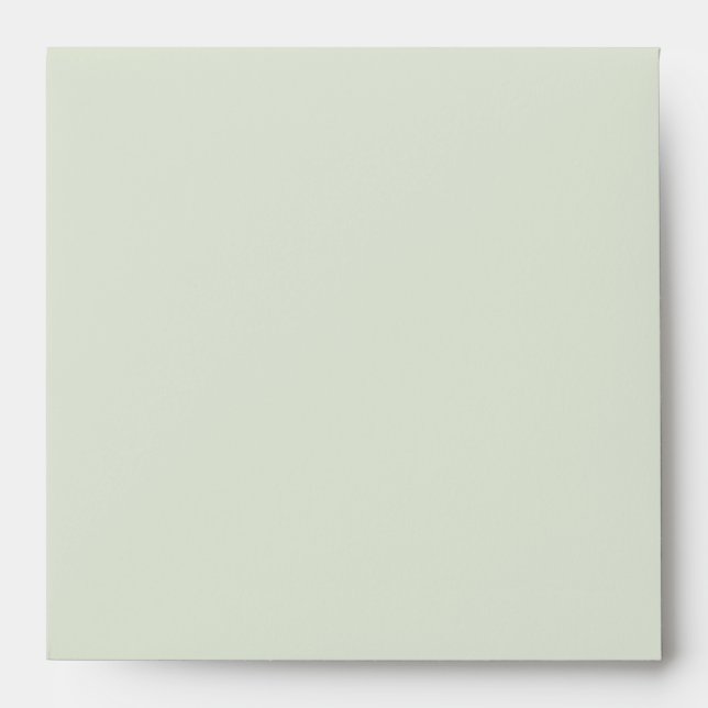 Whisper Green Solid Colour Envelope (Front)