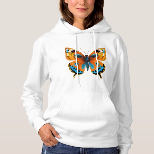Whisper of Butterflies Hoodie (Front)