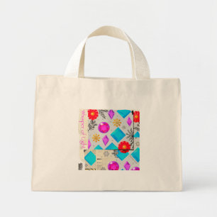 Whisper of Light – Gem Pattern Small Tote Bag