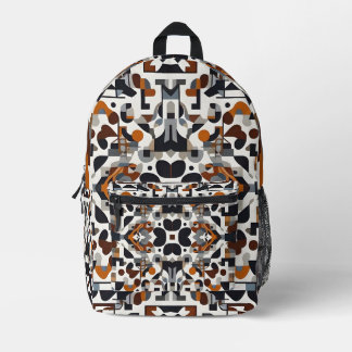 Whisper Pebble Printed Backpack