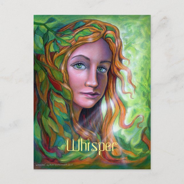 Whisper postcard by Mike Winterbauer (Front)