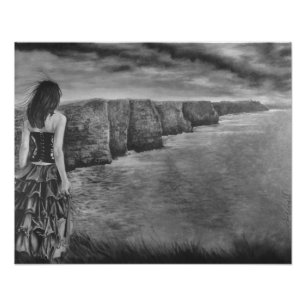 Whisper - The Cliffs of Moher by Gary Rudisill Photo Print