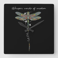 Whisper Words Of Wisdom Brocade Dragonfly