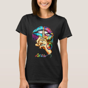 Whisper Words Of Wisdom Let Peace Sign Let It Be G T-Shirt