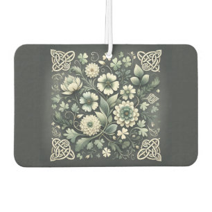 Whispered Clover Knotwork Garden Air Freshener