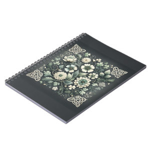 Whispered Clover Knotwork Garden Notebook