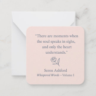 Whispered Words-Volume 1_card# 11 Card