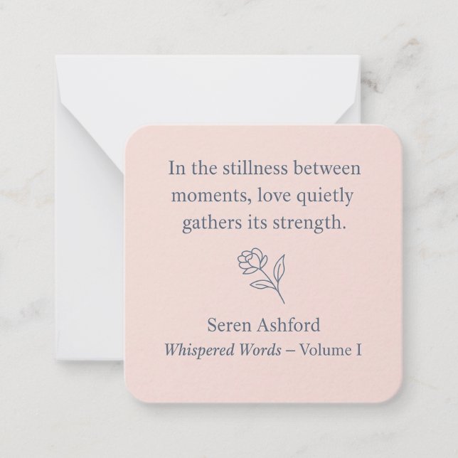 Whispered Words-Volume 1_card# 6 Card (Front)