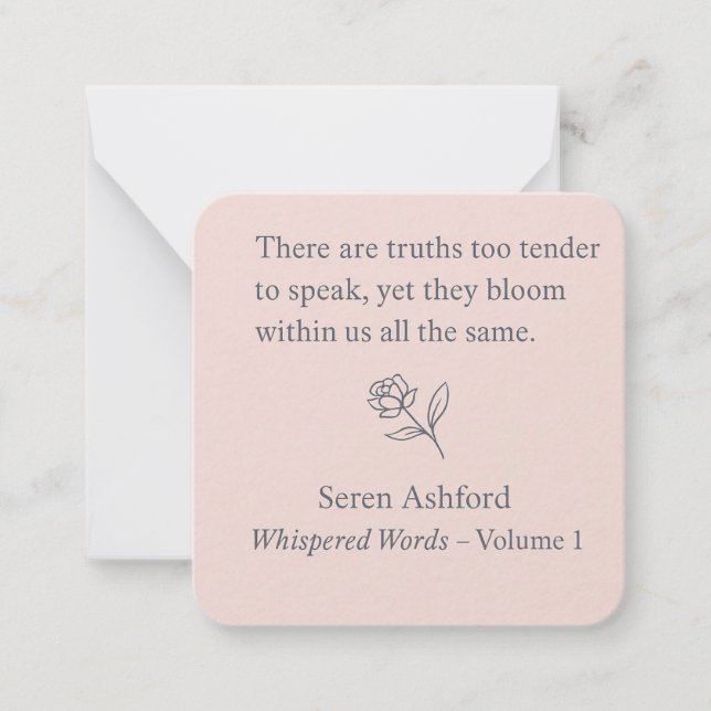 Whispered Words-Volume 1_card# 9 Card (Front)