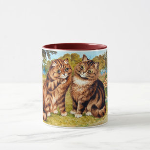 Whispering Cat, Louis Wain Mug