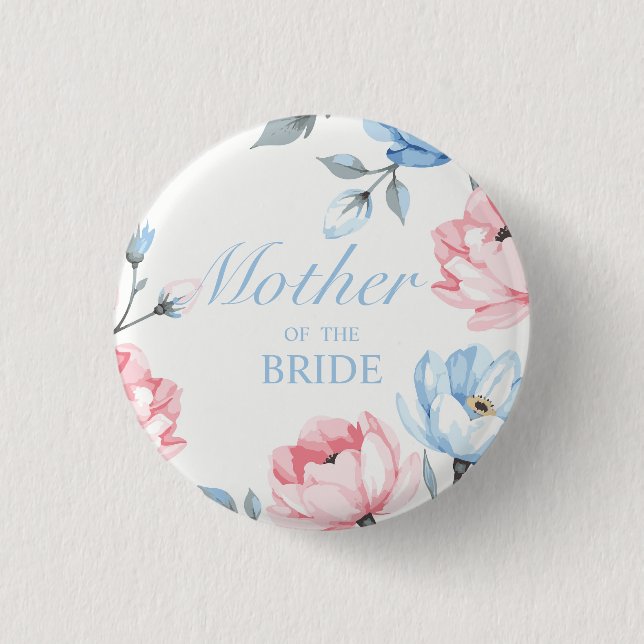 Whispering Garden 1 Inch Round Button (Front)