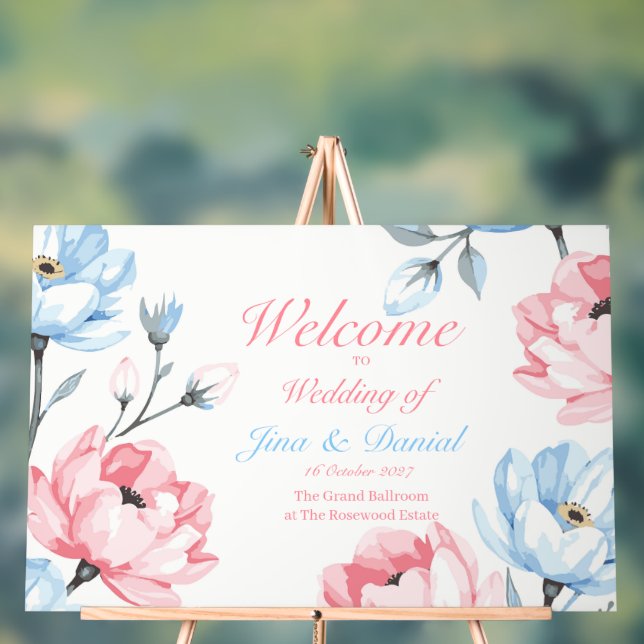 Whispering Garden Acrylic Sign (Neutral)