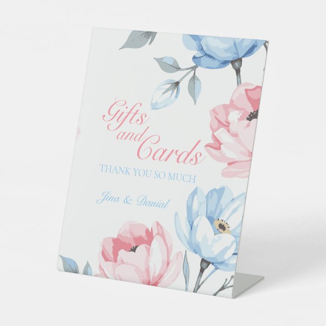 Whispering Garden Pedestal Sign (Front)