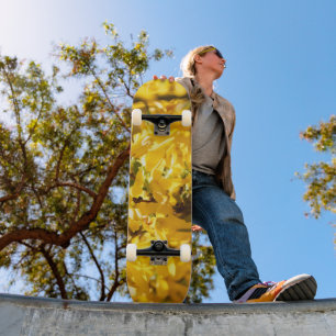 Whispering Gold Skateboard