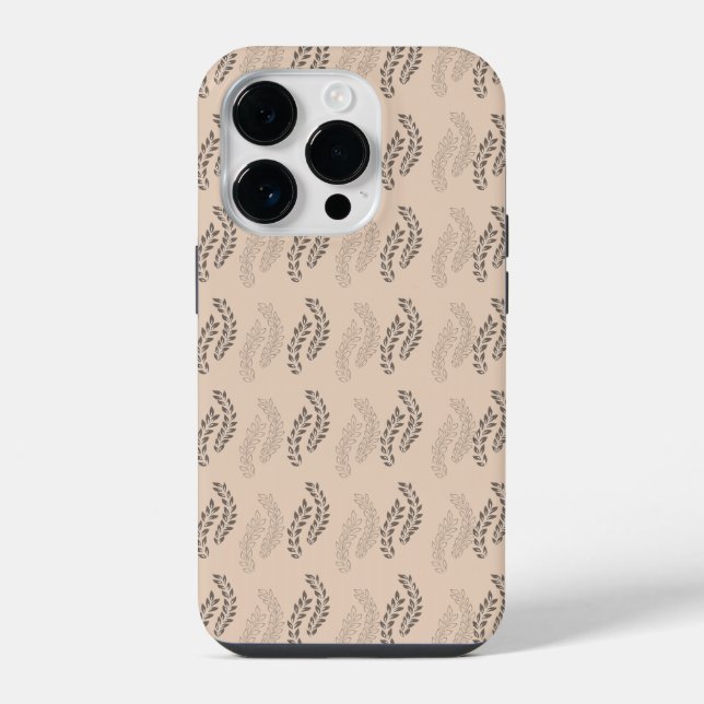 Whispering leaves  iPhone case (Back)