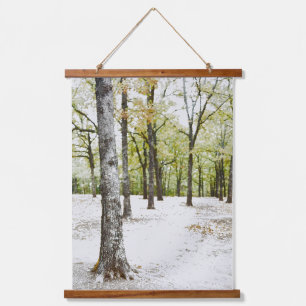 Whispering Oak Trees Nature Inspiré Tapisserie mur
