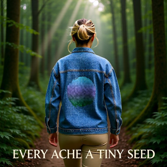 Whispering Pastel Vale Denim Jacket (Creator Uploaded)