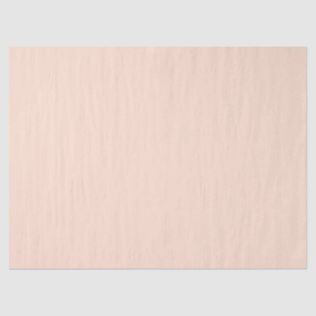 Whispering Peach Solid Colour Tissue Paper (Front)