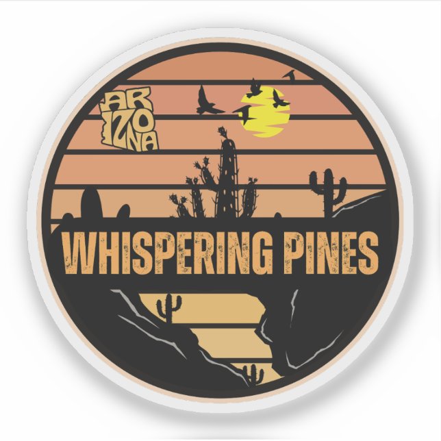 Whispering Pines, Arizona (Front)