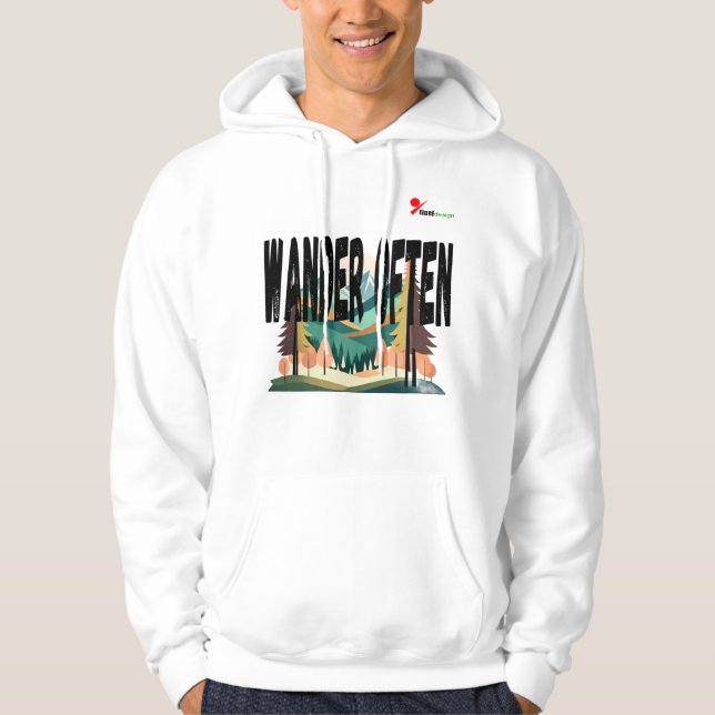 Whispering Pines Minimalist Sweater (Front)