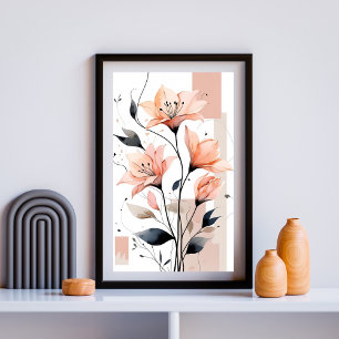 Whispering Poppy Garden Poster