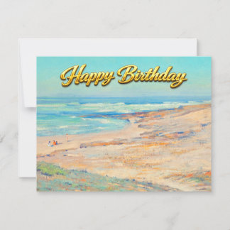Whispering Sands La Jolla California Birthday Art