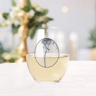 Whispering Smoke Stemless Wine Glass