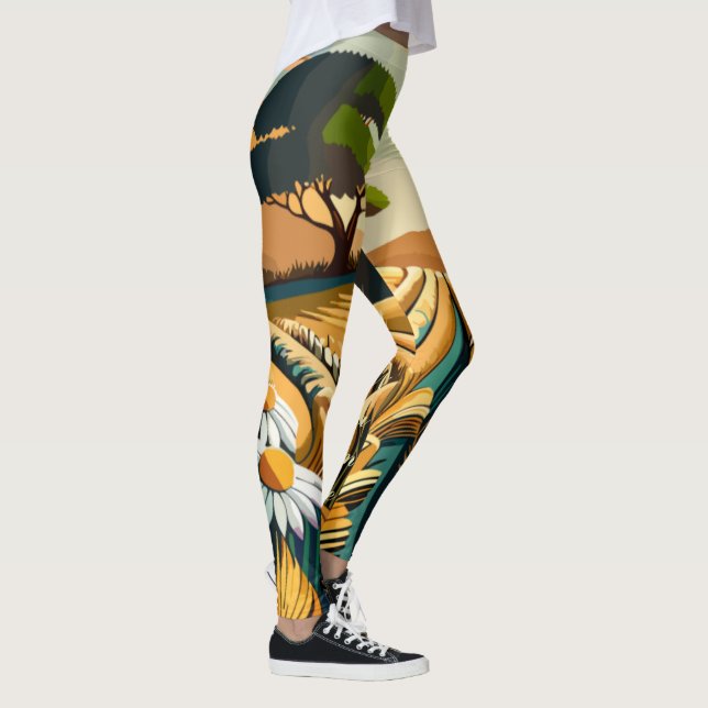Whispering Wheat Leggings (Right)