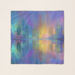 Whispering Woods, Pastel Colours, Scarf<br><div class="desc">Whispering Woods in glowing pastel colours.</div>