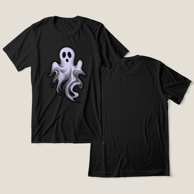 Whispering Wraith Tri-Blend Shirt (Design Front & Back)