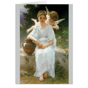 Whisperings de l'amour par Bouguereau