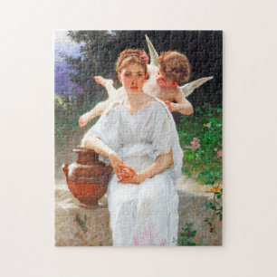 Whisperings of Love, Bouguereau Jigsaw Puzzle