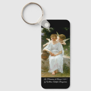 Whisperings of Love by Bouguereau Keychain