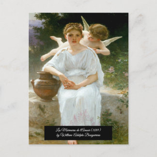 Whisperings of Love by Bouguereau Postcard
