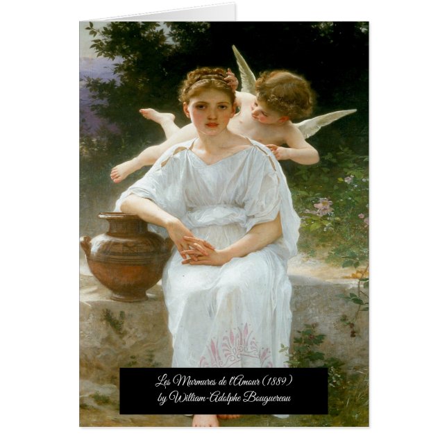 Whisperings of Love de Bouguereau (Devant)