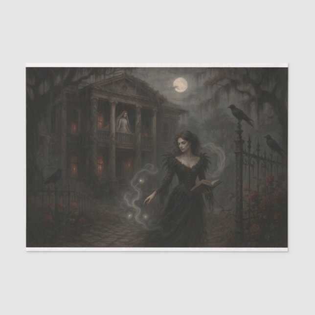 Whispers at the Gate Tissue Paper (Front)