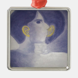 Whispers Collection Metal Ornament