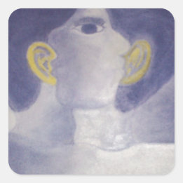 Whispers Collection Square Sticker
