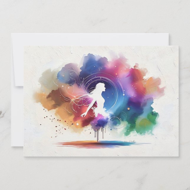 Whispers d'une carte plat Rainbow Soul (Devant)