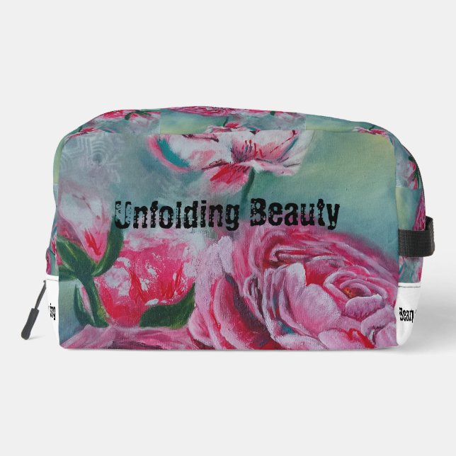 Whispers in Bloom Dopp Kit (Back)