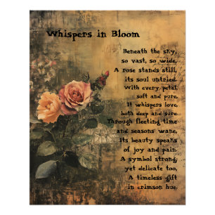Whispers in Bloom Poster