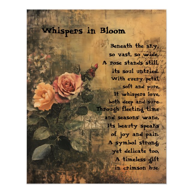 Whispers in Bloom Poster (Front)